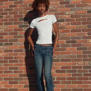 Deep night jeans
