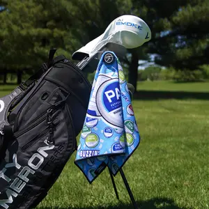 Fore Show Magnetic Golf Towel Waffle Microfiber with Magnet for Golf Bags, Carts & Clubs - 24” x 16” Funny Golf Gift Accessory For Men Gift