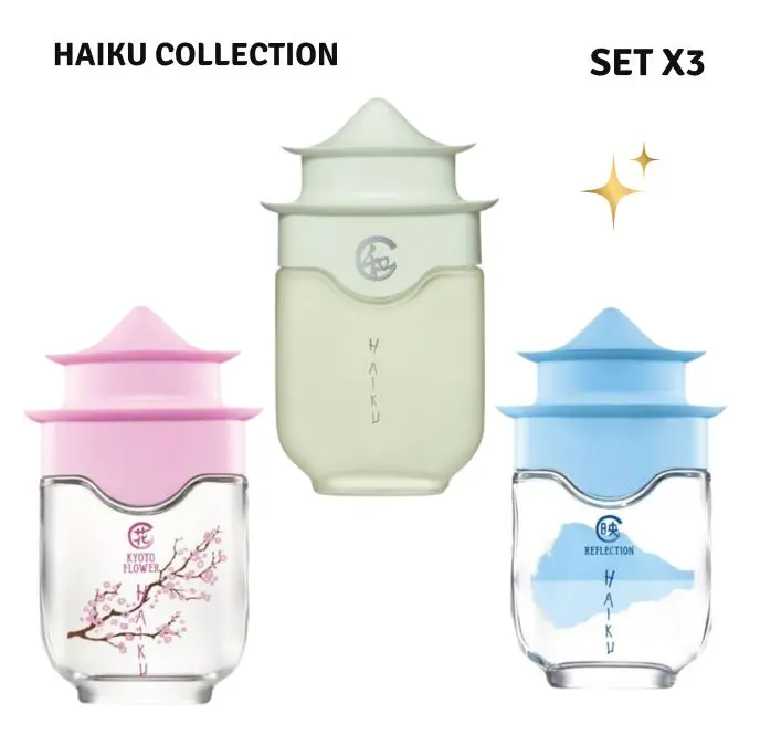 Avon Haiku Fragrance Collection Set | Haiku, Haiku Kyoto Flower & Haiku Reflection 3-Piece Perfume Bundle