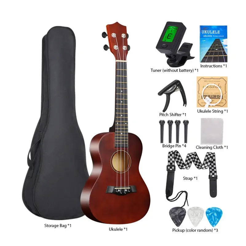 Ukulele Starter Kit for Beginners with accessories -23-Inch