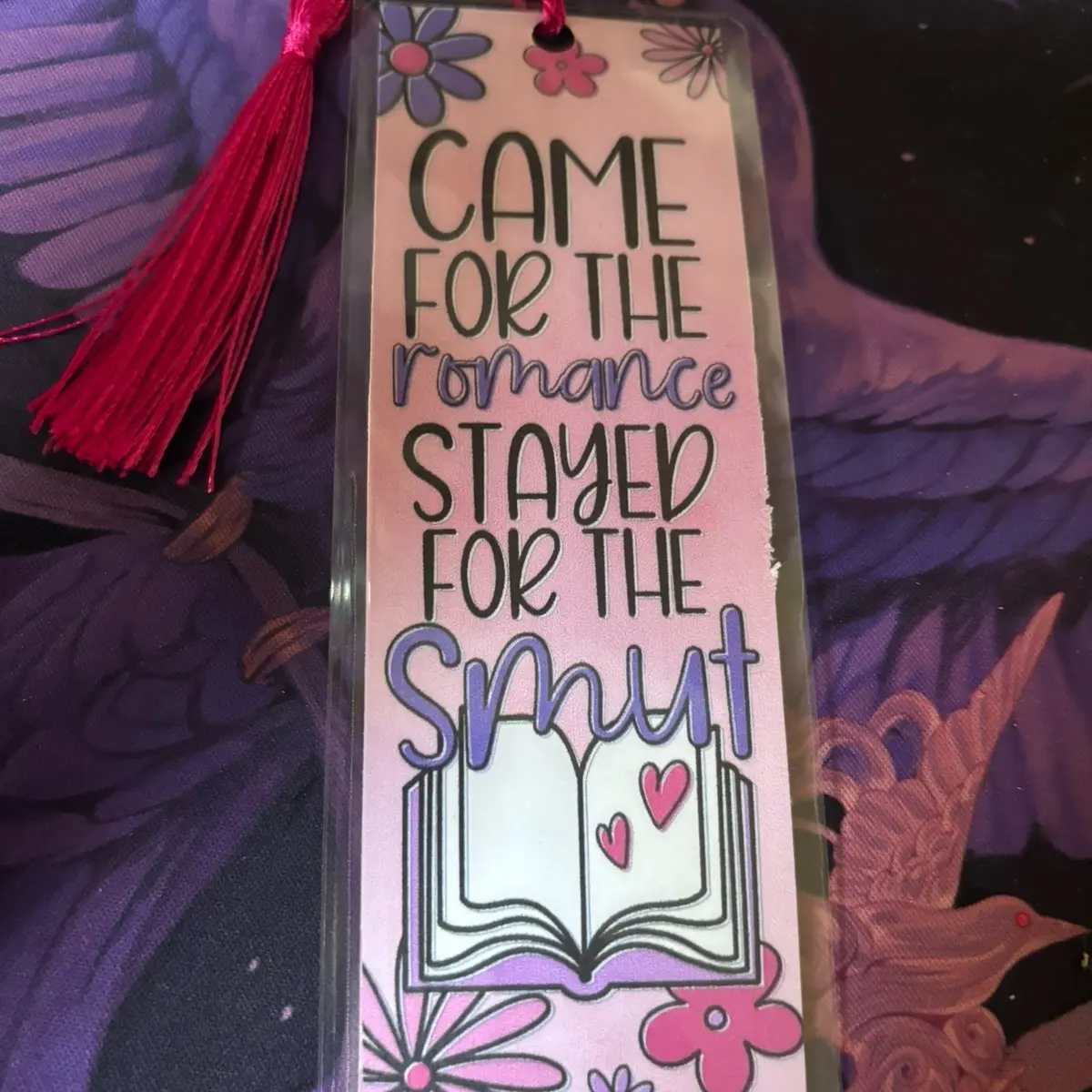 Bookmark- came for the romance stayed for the smut