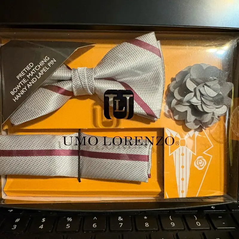 Men’s bow tie set