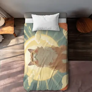 MWW C1DCTXLWPBRXOA Mewing Above White Twin Size Extra Long Duvet Cover - Elegant Home Decor