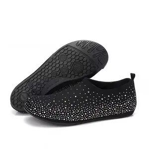 summer women's shoes，Women's Barefoot Water Shoes, Indoor Outdoor Non Slip Aqua Slippers for Beach Swim Surf Yoga Dance Camping Girl Footwear Sandal outdoorfun