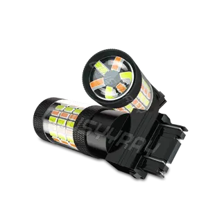 Compatible for Chevy Silverado 1500 LED Turn Signal Lights 1999 2000 2001 2002 2003 2004 2005 2006 2007 2008 2009 2010 2011 2012 2013, Switchback 3157 Led Light Bulbs, 2-Pack