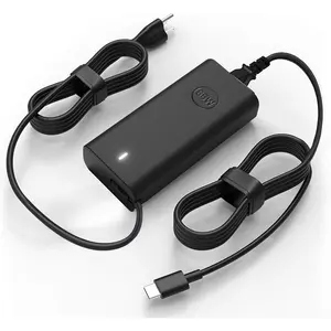 65W AC Adapter Charger for Dell Laptop Charger USB C: Latitude 5520 5530 5540 7420 Chromebook XPS Inspiron 14 16 7620 Dell Power Cord Type C