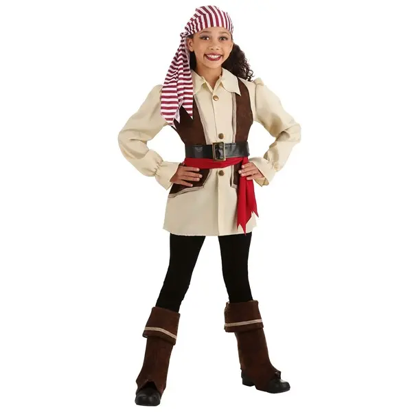 Girl's Cavalier Buccaneer Costume