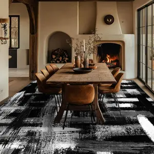 Soft and comfortable printed carpet, home decorative carpet, large living room carpet, sofa cushion, entrance mat, coffee table mat, bedroom carpet, bedside rug, suitable for various scenarios such as shopping malls, cafes