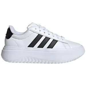adidas Grand Court Platform Cloud White Core Black (Women's) (women) by StockX