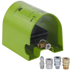 RIDGE WASHER Foot Valve Sewer Jetter Kit for Pressure Washer, Power Washing Ball Valve, 4000 PSI Foot Control Valve fathersdaygift