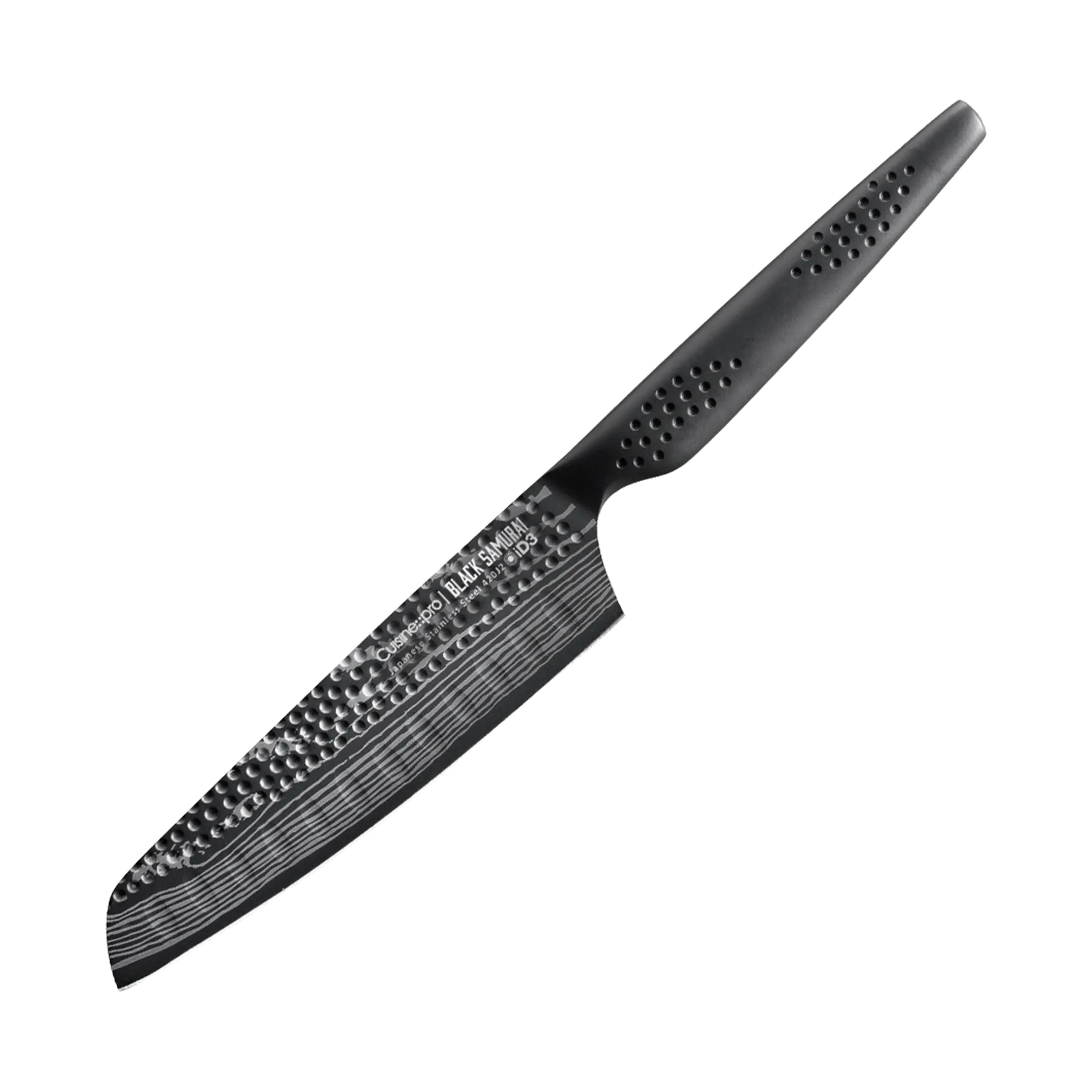 Cuisine::pro® iD3® BLACK SAMURAI Santoku 'Try Me' Knife 5in