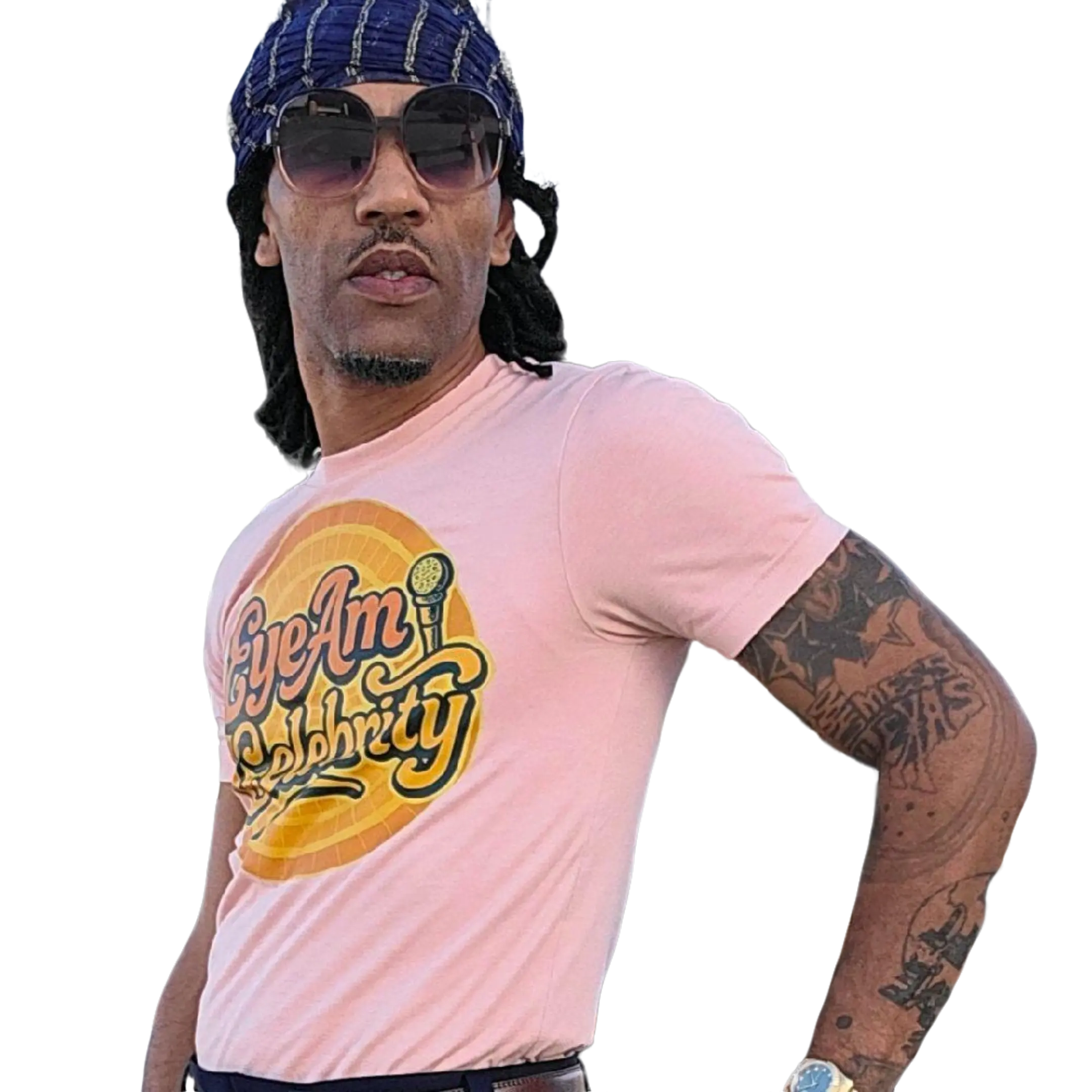 EyeAm Celebrity Logo Crew neck t-shirt