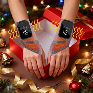 Hand relief device, alleviates carpal tunnel syndrome, arthritis, and gamer wrist pain — rechargeable and portable — designed for office workers, seniors, and eSports players; Mother’s Day gift