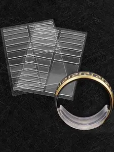 Transparent Ring Size Adjustment Sticker, Ring Size Invisible Fixed Tightener, Resizing Jewellery Tools for Women & Men, Accessories