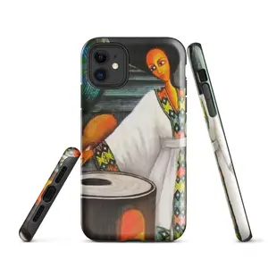 XoHabesha Ethiopian Art Double-layered Protective Case for iPhone®