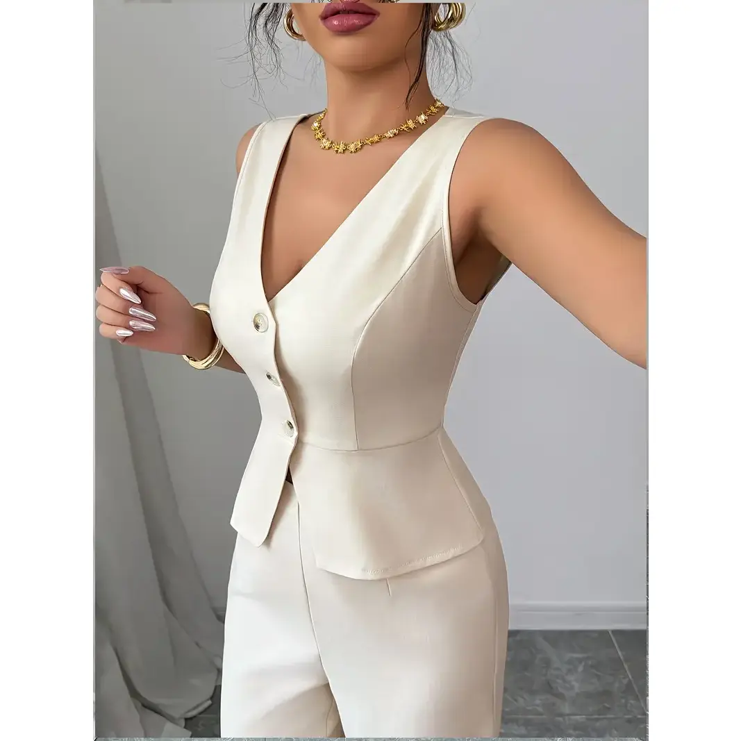 Emma | Women Spring Sleeveless Wide-Leg Set