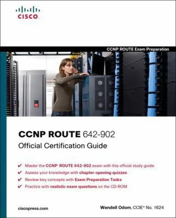 USED Book - CCNP ROUTE 642-902: Official Certification Guide by Wendell Odom (Hardcover) - english