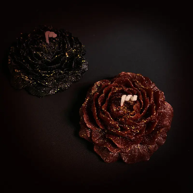 Low Temperature Candles Gilding 40 Degrees  Peony Rose