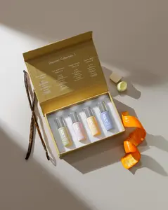 Kaer Discovery Collection I - Set of 4 Long Lasting Perfume Oils - Tuberose Bloom, Gourmand Girl, Coco Vanilla Dream, Mango Harmony fragrance Yara ok Eau De Parfume