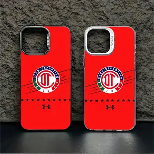 Football Club Mexico Red Devils Football Fan Gifts Sporty style Casing For iPhone 17 16 15 14 13 12 11 PRO PLUS MAX S25 S24 S23 S22  S21 FE Plus Ultra 5G Hard PET PC Anti-Drop Protective Camera Protection Tough Phone Cases Shell  L1744