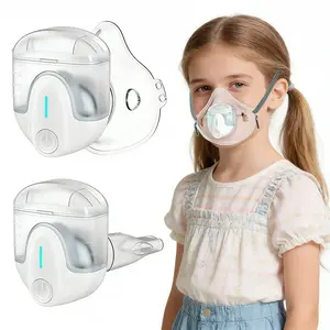 Portable Nebulizer Low Noise Wearable Design with 3Kits for Kids and Adults Home and Travel Use