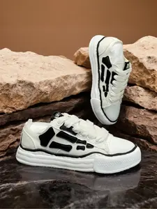 Unisex Thick Cushioned Sole Breathable Knit Upper Shock Absorbing Walking Trainer Sneakers for Men Women Comfortable Casual Sports Shoes Running Gym Fitness Training