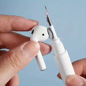 3-in-1 Wireless Earphone Cleaning Kit for AirPods & AirPods Pro - Durable, Multi-Tool Design with Precision Brush, Ideal for Digital Devices and Jewelry Accessories, Earphone Cleaning Tool|Sleek Design|Durable Construction