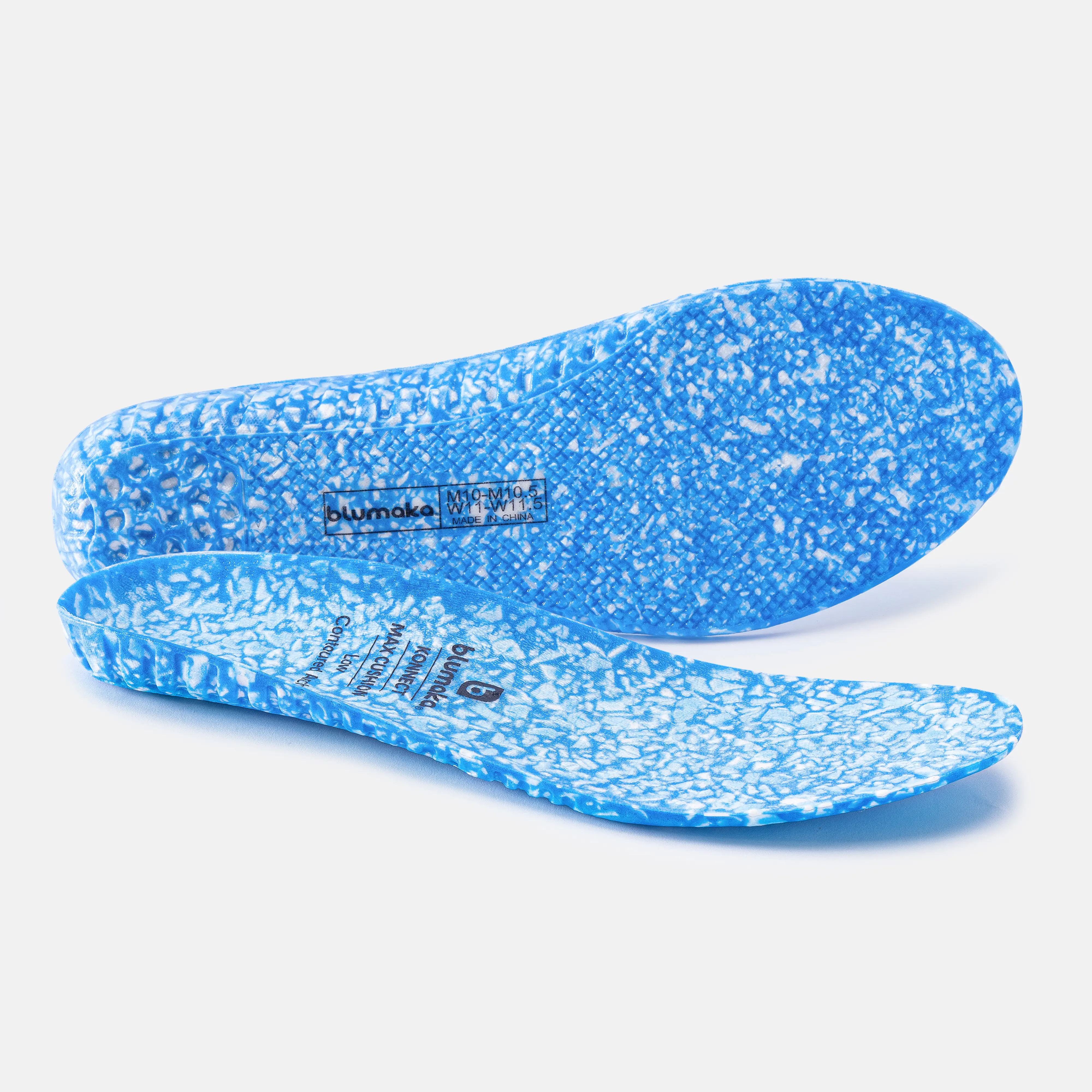 Blumaka NonSlip Performance Insoles for Running, Training & Sports