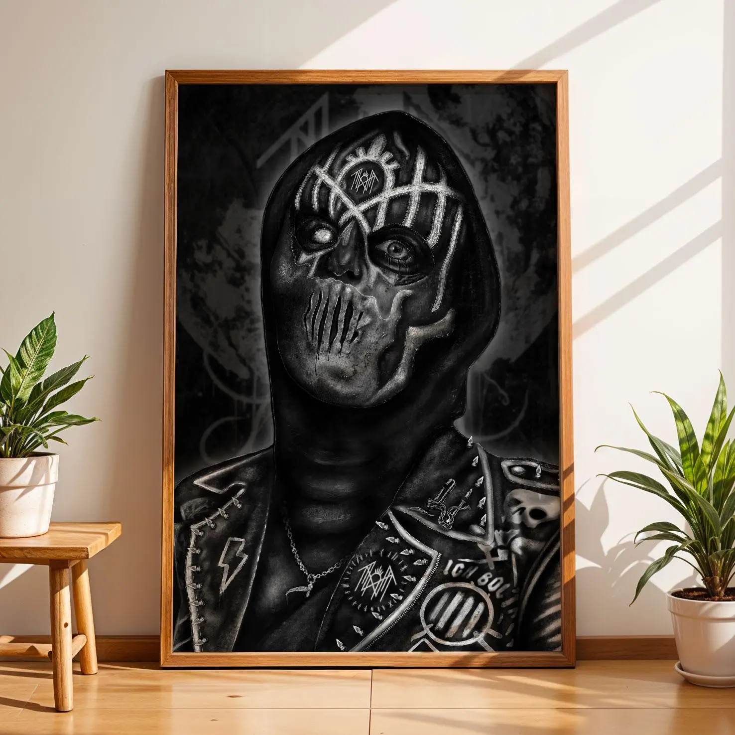 Black Vessel - Sleep Token Gothic Band Poster Unframed,  Aesthetic Band Print Vessel Portrait Poster,  Celeb Print, Decor For Fan,  Wall Art, Wall decor, Birthday Gift.