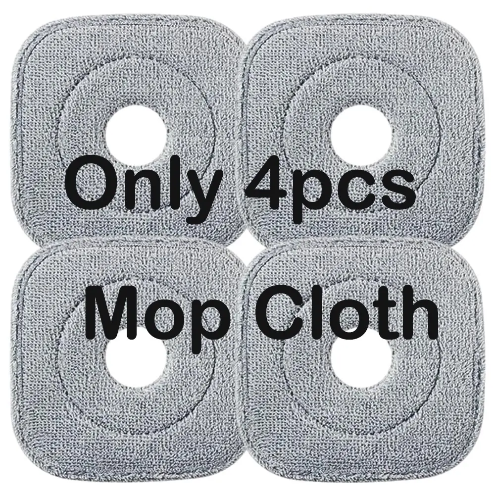 Total of 4 Mop Pads