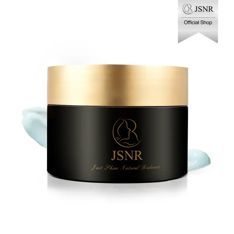 [JSNR  Official]  Exfoliating Deep Cleansing Cream – Gentle Face Cleanser for Pores & Blackheads, Collagen + Hyaluronic Acid Formula, Brightens & Smooths Skin,  exfoliation , skincare – 100ml