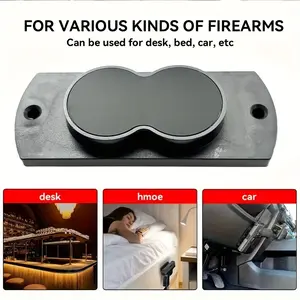 Car Interior Accessories Gun Rack Gun Magnet Car Mount, Heavy Duty Car Waist Bag Magnet, Concealed Tactical Gun Holder, Suitable for Home, Office, Cabinet, Desk.Truck Gun Rack, Car Gun Rack