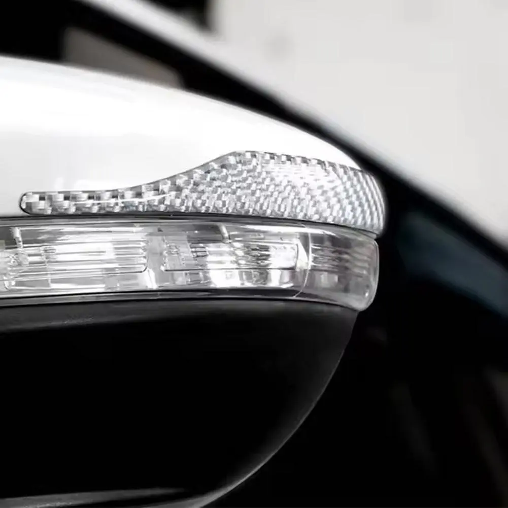 Rearview Mirror Anti-collision Strip Anti-scratch Strip Decoration Auto Reflective Parts Sticker Car Strip S8I1