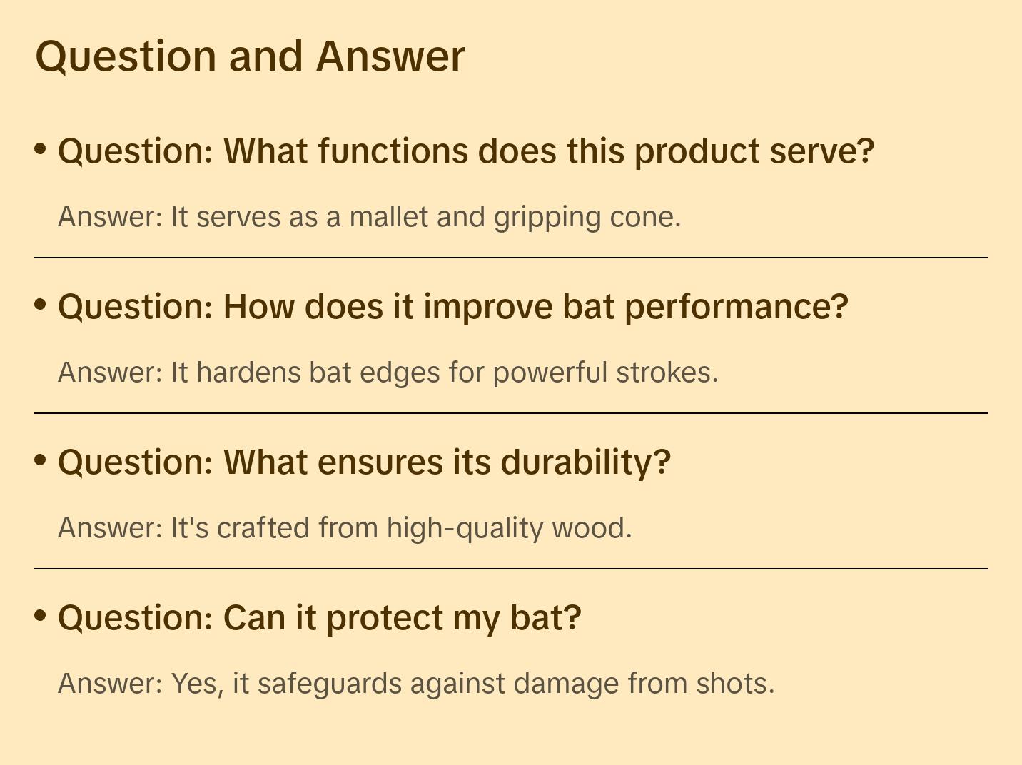 Bratla Cricket Bat Mallet and Cone Combo Knocking Bat Apply Rubber Grip