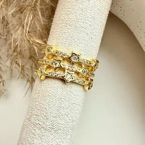 Stars Adjustable Ring