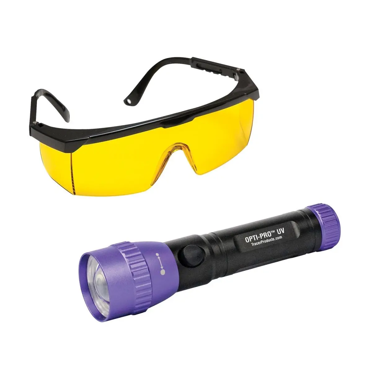 Tracerline Optimax Chrome UV Leak Detection Strobe Light - Aluminum Home Improvement Work Tools, Building Supplies, Roofing Tools, Adjustable Focus Lens
