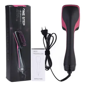 2 in 1 Multifunctional Anion Hair Dryer Brush Comb Styler Hairdressing Tool, Hair Blow Dryer, Paddle Brush Eb Network Technology