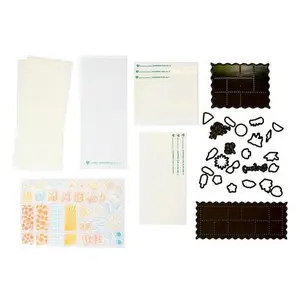 Crafts & Sewing Diamond Press Summer Fun Collage Stamp, Die and Stencil Kit