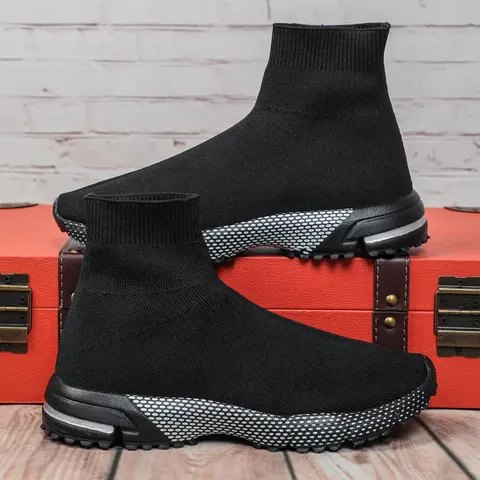 Men's Fashionable Breathable Mesh Sneakers, Casual Comfortable Slip-on Sports Shoes, Trendy All-Match Lightweight Breathable Woven Sneakers for Daily Wear, Casual Fashion Athletic Sneaker, Mesh Fabric Sneakers, Air Breathable Shoes