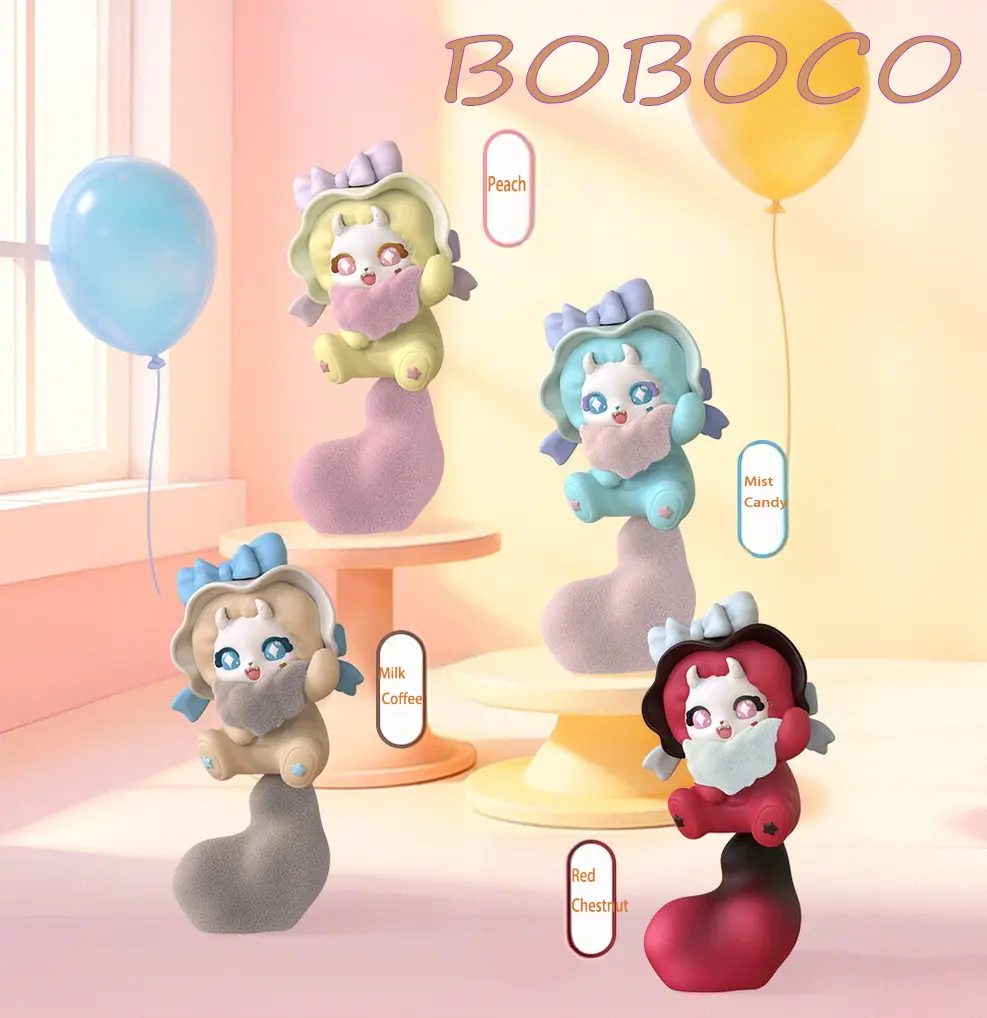 keychain blind box. BOBOCO MINI. Sweet  tuffed toy. party toy. Unique Design for Collectors and Fans of the Series Blindbags Random Surprise Set