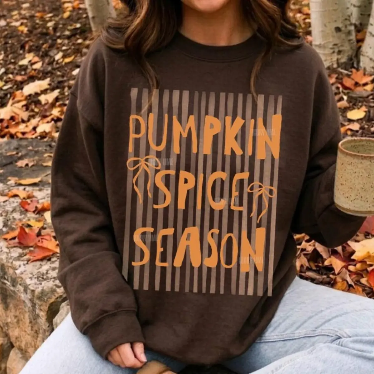 Pumpkin Spice Season Sweatshirt/T-shirt, Pumpkin Spice Shirt, Womens Fall Sweater, Coffee Weather Shirt, Preppy Fall Shirt, Trendy Coffee Shirt, Cozy Autumn Womens Unisex Pullover Top Hoodie