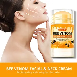 Lanemay Bee Venom Peptide Firming Face Neck Stick, Moisturizing Hydrating Lifting Tightening, Reduces Neck Wrinkles, Facial Fine Lines, Moisturizer