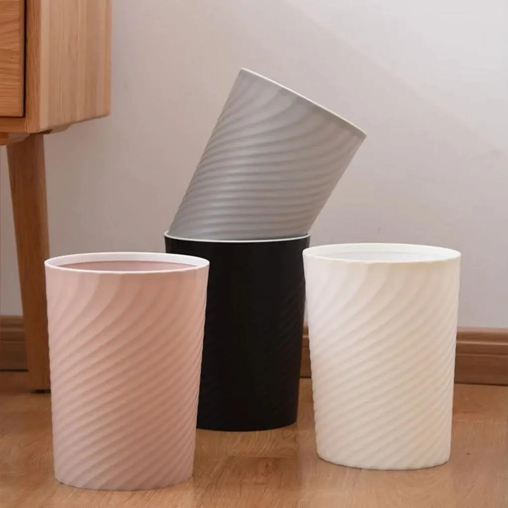 Waste Bin, 2 Counts/10pcs Set Modern Simple Trash Can, Household Wastebasket for Bathroom, Bedroom, Office and Kitchen, Home Care Supplies
