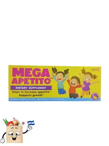 MEGA APETITO Dietary Supplement Helps to Increase Appetite Supports Growth El Salvador Products 21 bottles of 0.81 fl oz 90 mL
