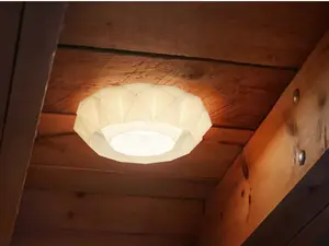 GEMMA Clip-On Shade for Recessed Lighting | 4” & 6” Sizes | Renter-Friendly | Softens Harsh Light