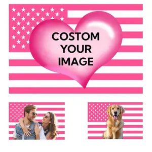 Customizable 40x60 in American Flag Tapestry Wall Hanging - Personalized Photo/Image Design, Home Decor for Club, Valentine's Gift for Boyfriend