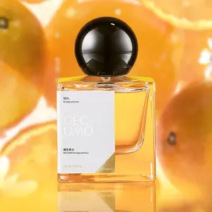 Gecomo Scented Perfume, Eau De Parfume, 50ML Fresh Fruit Fragrance, Floral Citrus Scent, Long-Lasting, Suitable for All Occasions, Ideal Gift Choice, Floral Citrus Sweet
