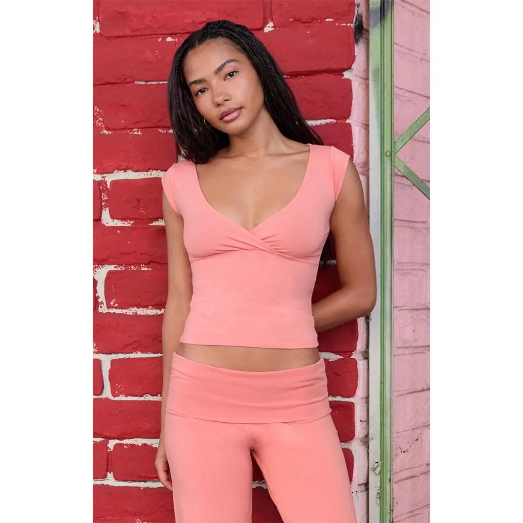 John Galt Women's Coral Amara Tank Top