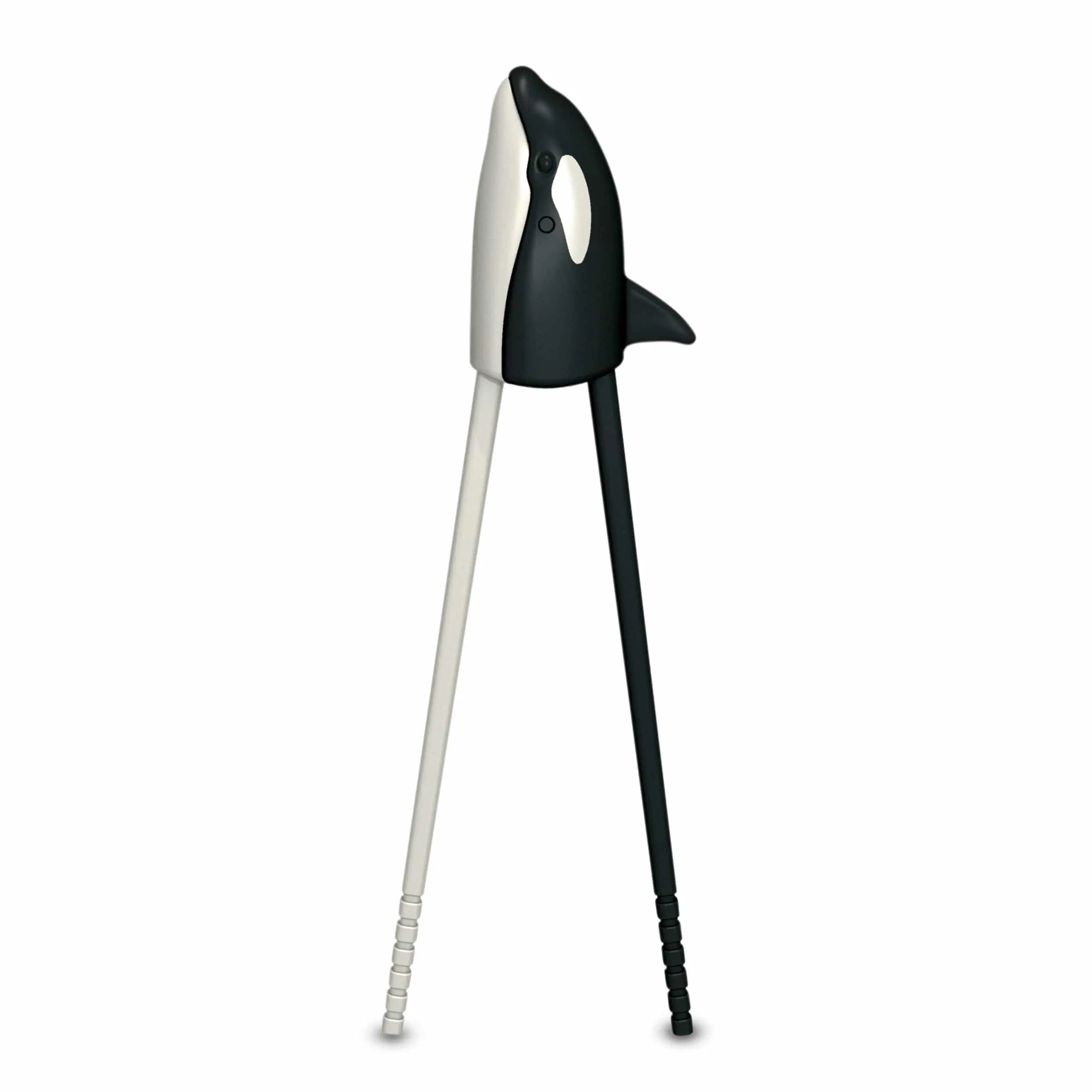 MUNCHTIME Orca Chopsticks, Great for Fine Motor Skills & Picky Eaters - Interactive Killer Whale Design - Fun Utensils for Kids and Toddlers