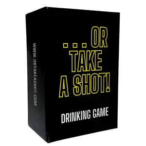 Or Take A Shot - 100 Cards for Endless Fun Challenges Perfect for Adult Game Night Entertainment